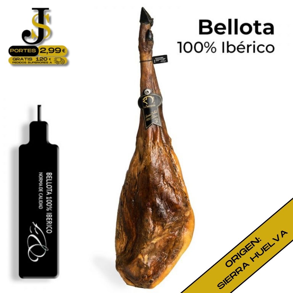 Jamon de Huelva Iberico de Bellota 100% Pata Negra – JS GOURMET SELECTION
